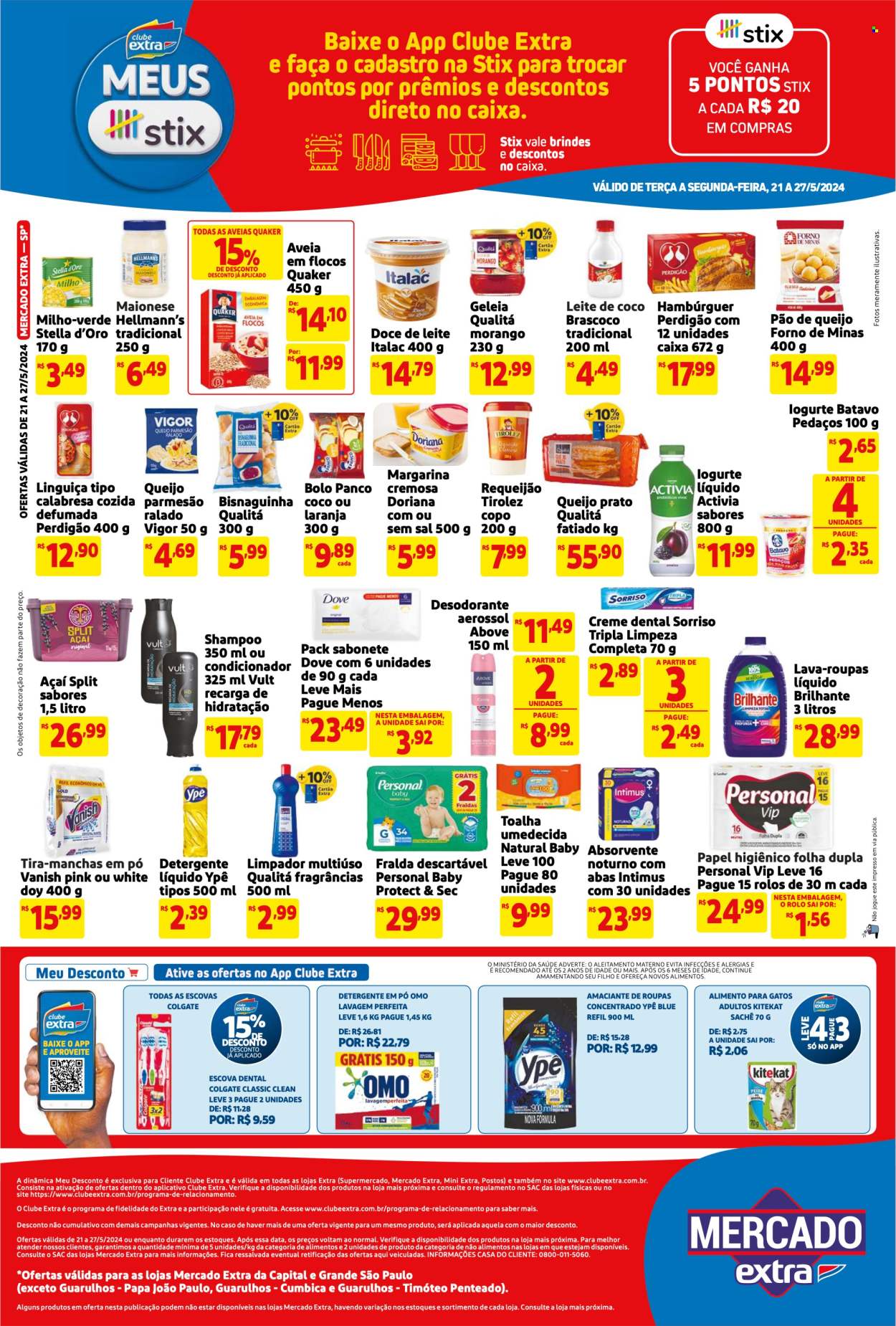 Folheto Mercado Extra - 21/05/2024 - 27/05/2024. Página 2