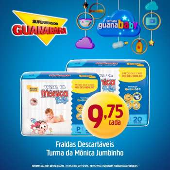 Folheto Supermercados Guanabara - 22/05/2024 - 24/05/2024.