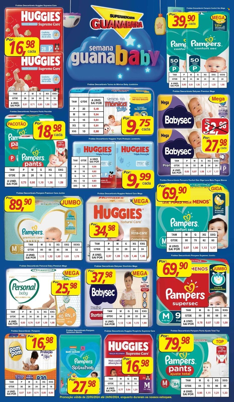 Folheto Supermercados Guanabara - 22/05/2024 - 24/05/2024. Página 3