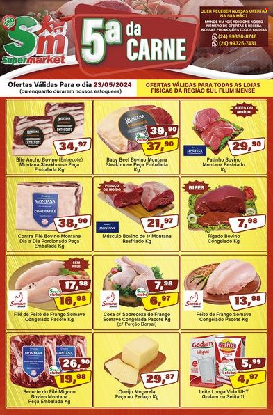 Folheto Rede Supermarket - 23/05/2024 - 23/05/2024. Página 1