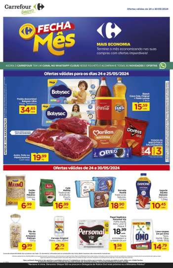 Folheto Carrefour Bairro - 24/05/2024 - 30/05/2024.