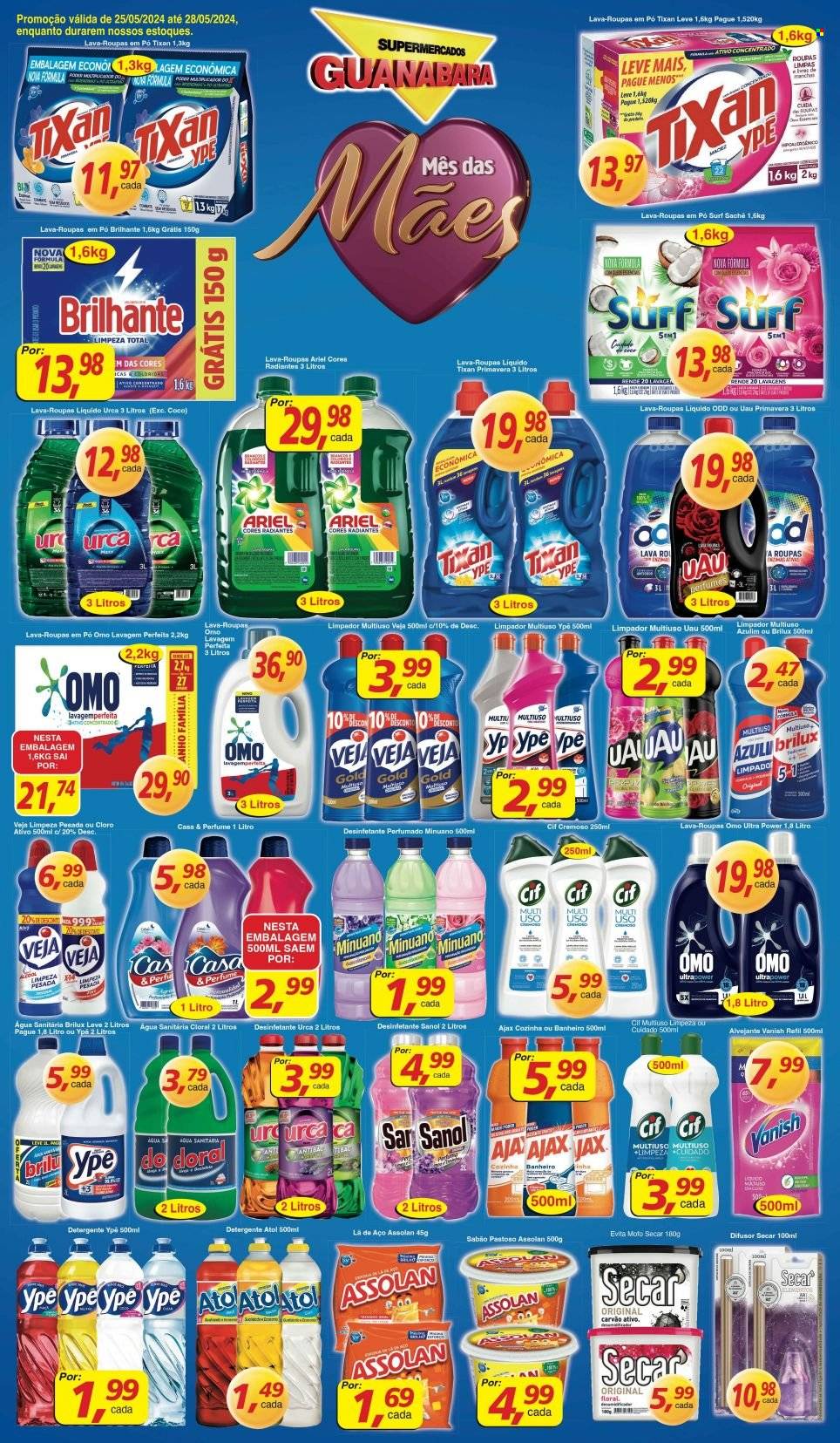 Folheto Supermercados Guanabara - 25/05/2024 - 28/05/2024. Página 6