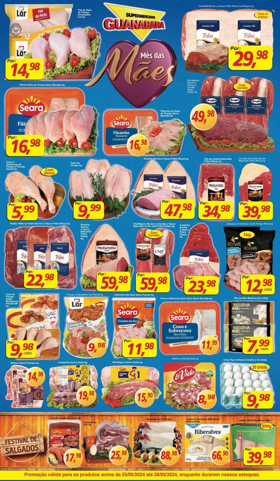 Folheto Supermercados Guanabara - 25/05/2024 - 28/05/2024. Página 9