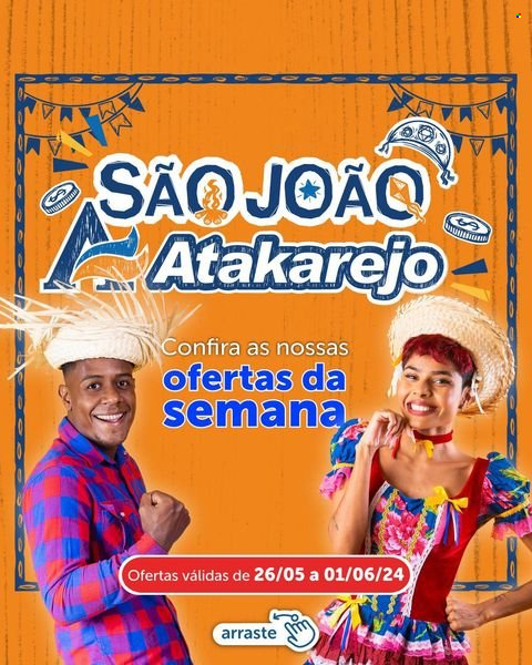 Folheto Atakadão Atakarejo - 26/05/2024 - 01/06/2024. Página 1
