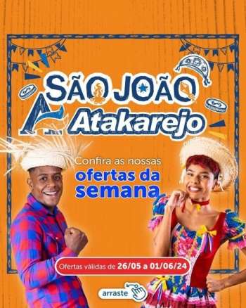 Folheto Atakadão Atakarejo - 26/05/2024 - 01/06/2024.