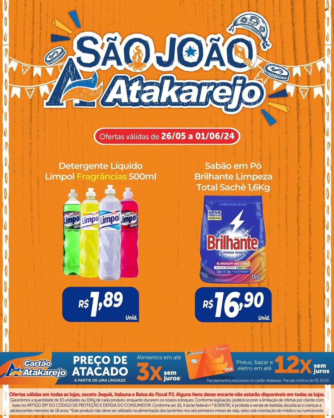 Folheto Atakadão Atakarejo - 26/05/2024 - 01/06/2024. Página 9
