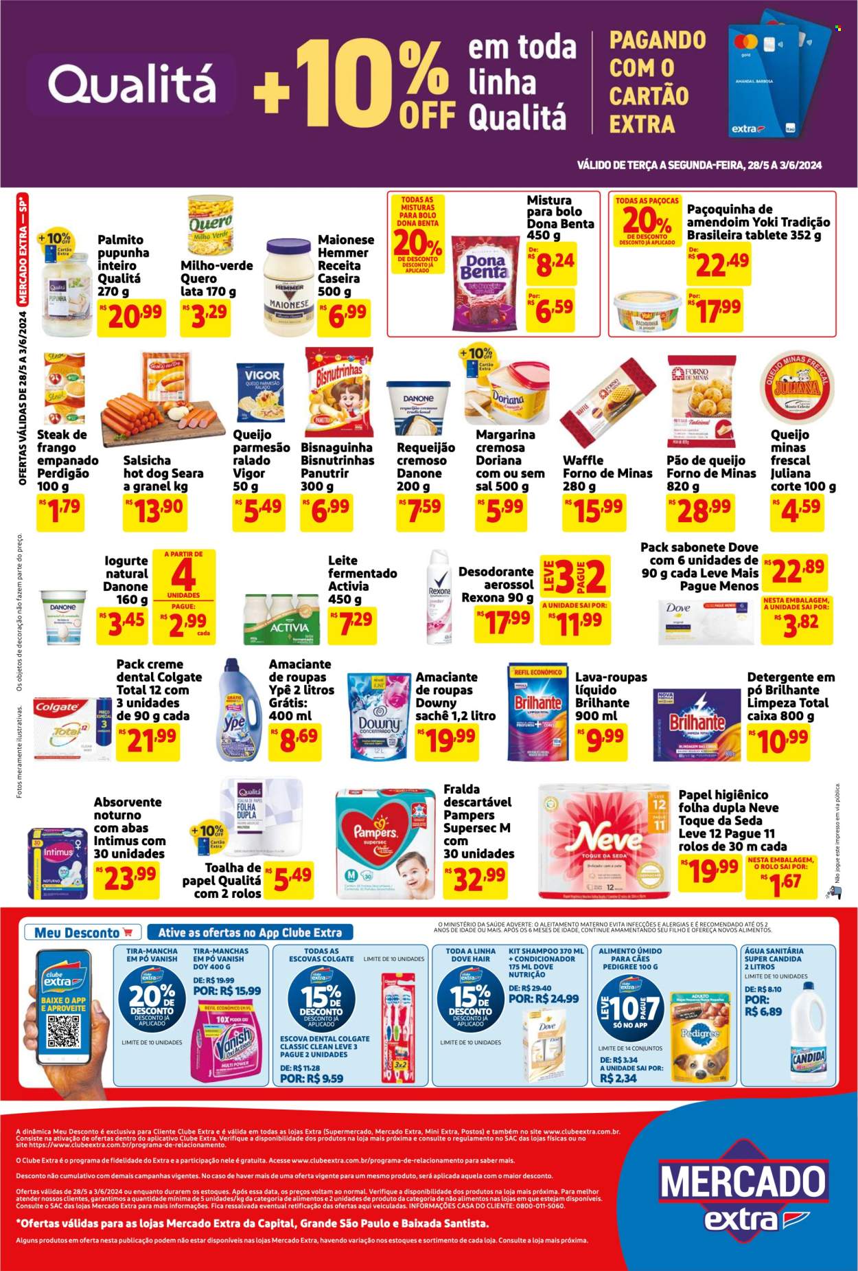Folheto Mercado Extra - 28/05/2024 - 03/06/2024. Página 2