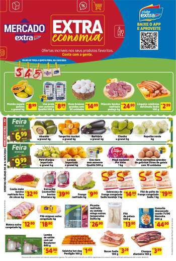 Folheto Mercado Extra - 28/05/2024 - 30/05/2024.