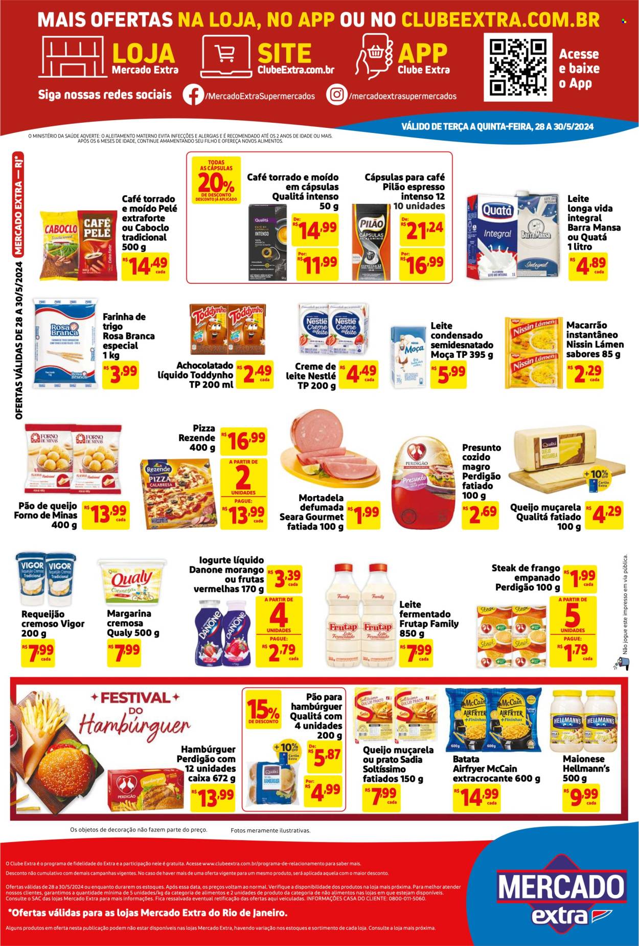 Folheto Mercado Extra - 28/05/2024 - 30/05/2024. Página 2