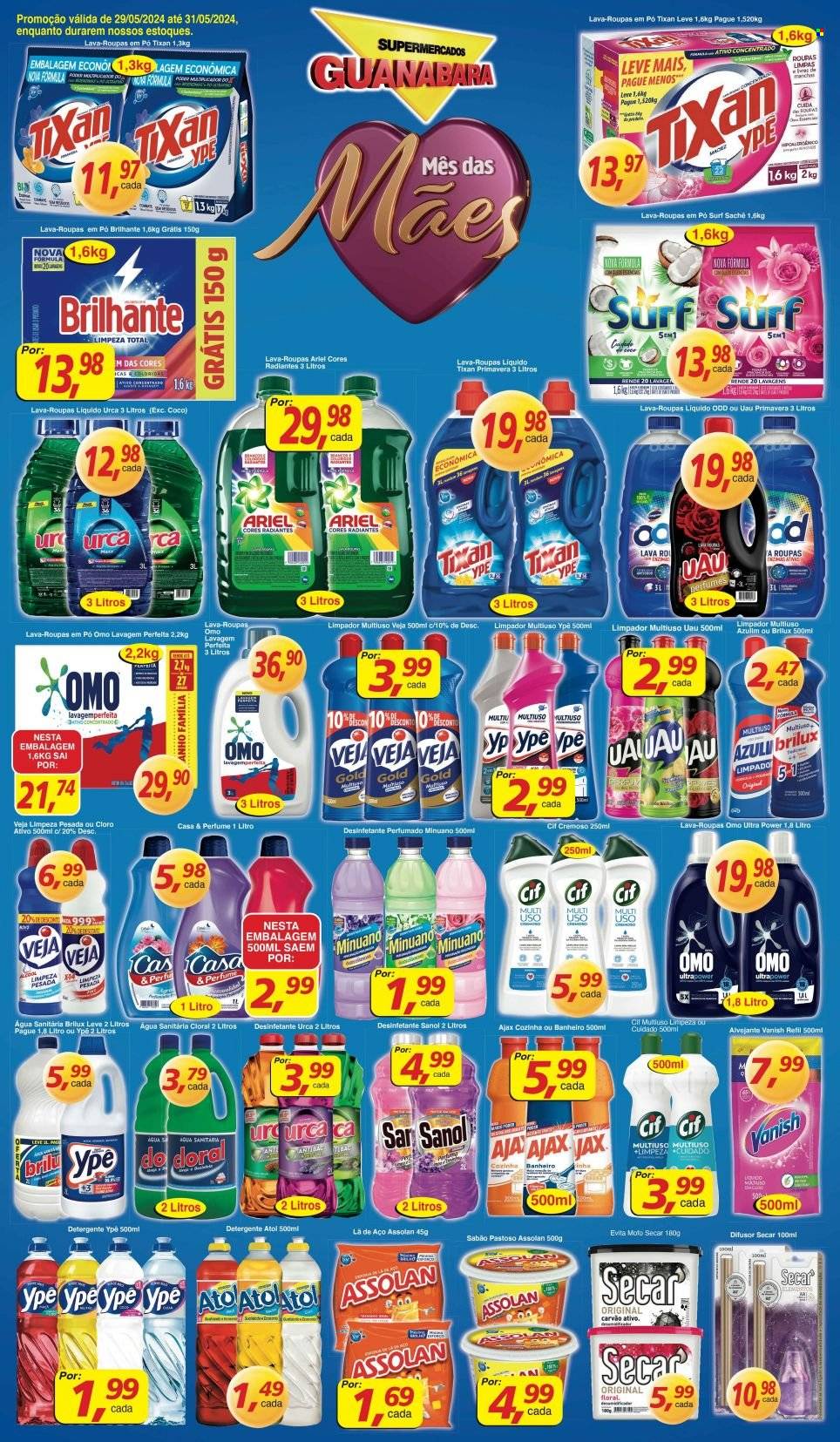 Folheto Supermercados Guanabara - 29/05/2024 - 31/05/2024. Página 6