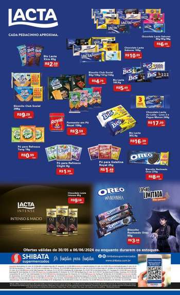 Folheto Shibata Supermercados - 30/05/2024 - 06/06/2024.