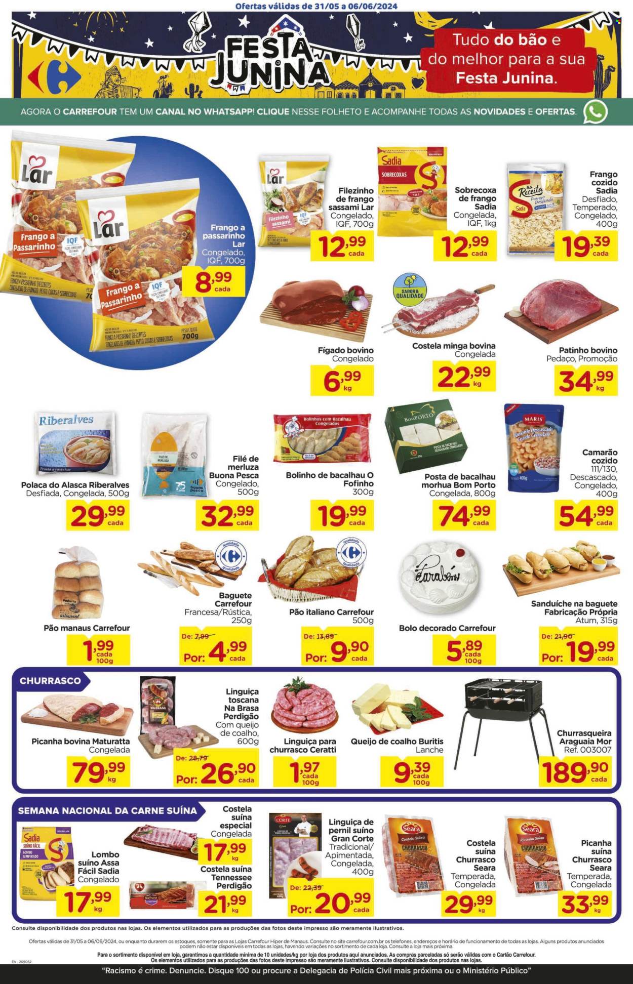 Folheto Carrefour Hiper - 31/05/2024 - 06/06/2024. Página 2