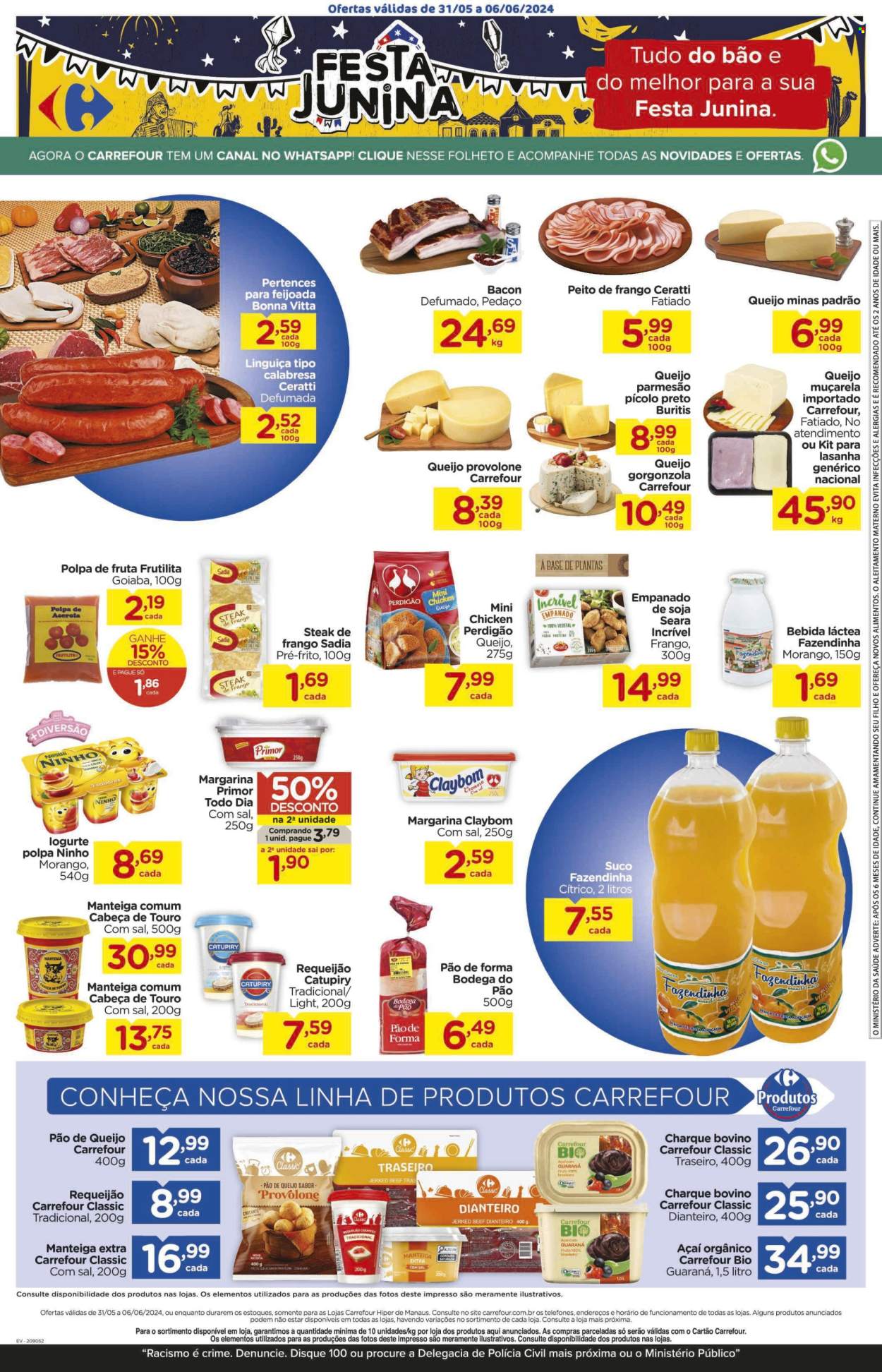 Folheto Carrefour Hiper - 31/05/2024 - 06/06/2024. Página 3