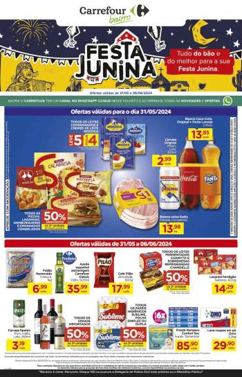 Folheto Carrefour Bairro - 31/05/2024 - 06/06/2024.
