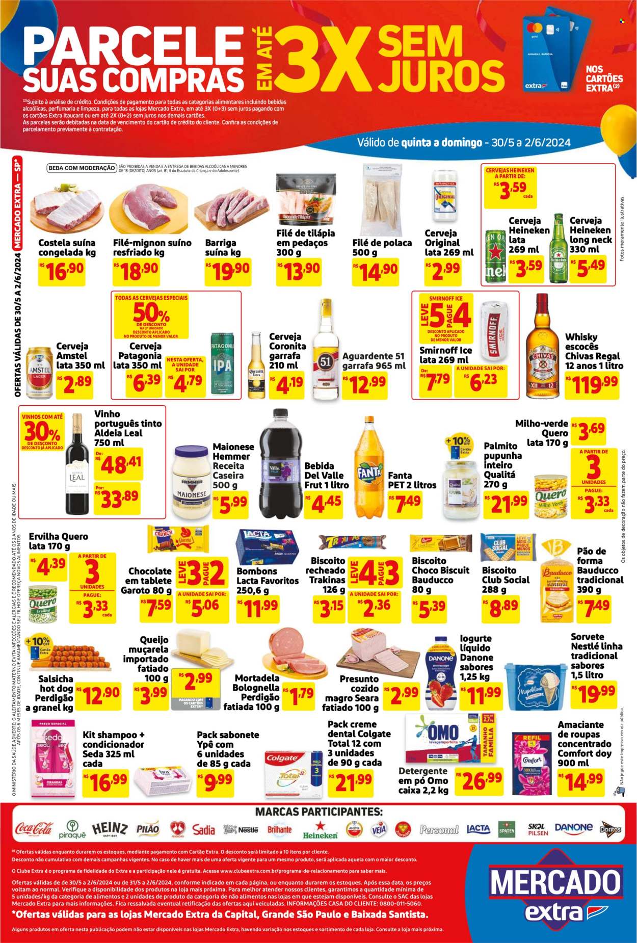 Folheto Mercado Extra - 30/05/2024 - 02/06/2024. Página 2