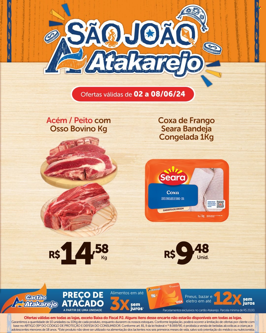 Folheto Atakadão Atakarejo - 02/06/2024 - 08/06/2024. Página 3