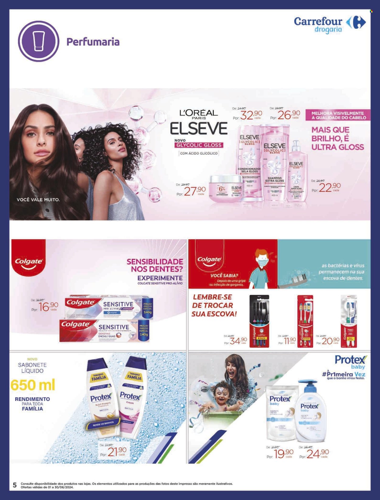 Folheto Carrefour Drogaria - 01/06/2024 - 30/06/2024. Página 5