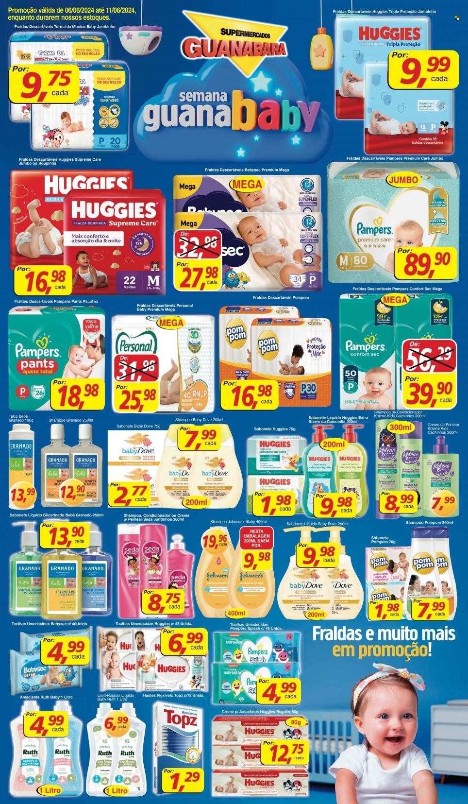 Folheto Supermercados Guanabara - 06/06/2024 - 11/06/2024. Página 1