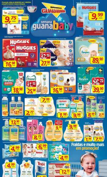 Folheto Supermercados Guanabara - 06/06/2024 - 11/06/2024.