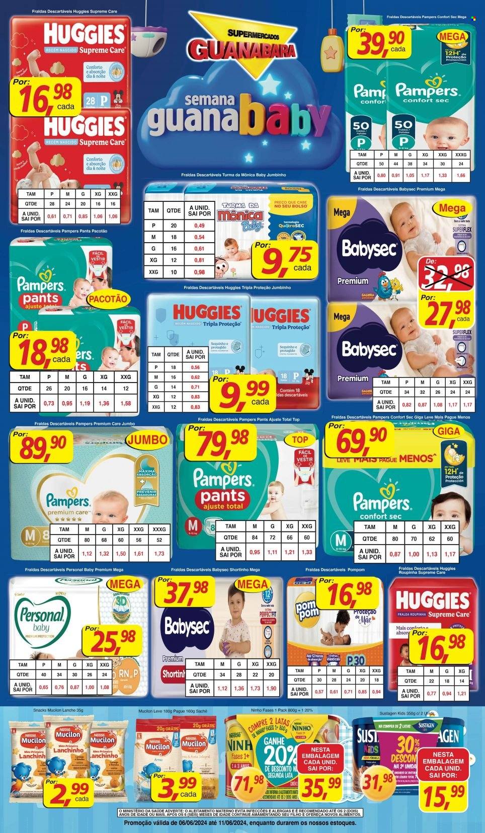 Folheto Supermercados Guanabara - 06/06/2024 - 11/06/2024. Página 3