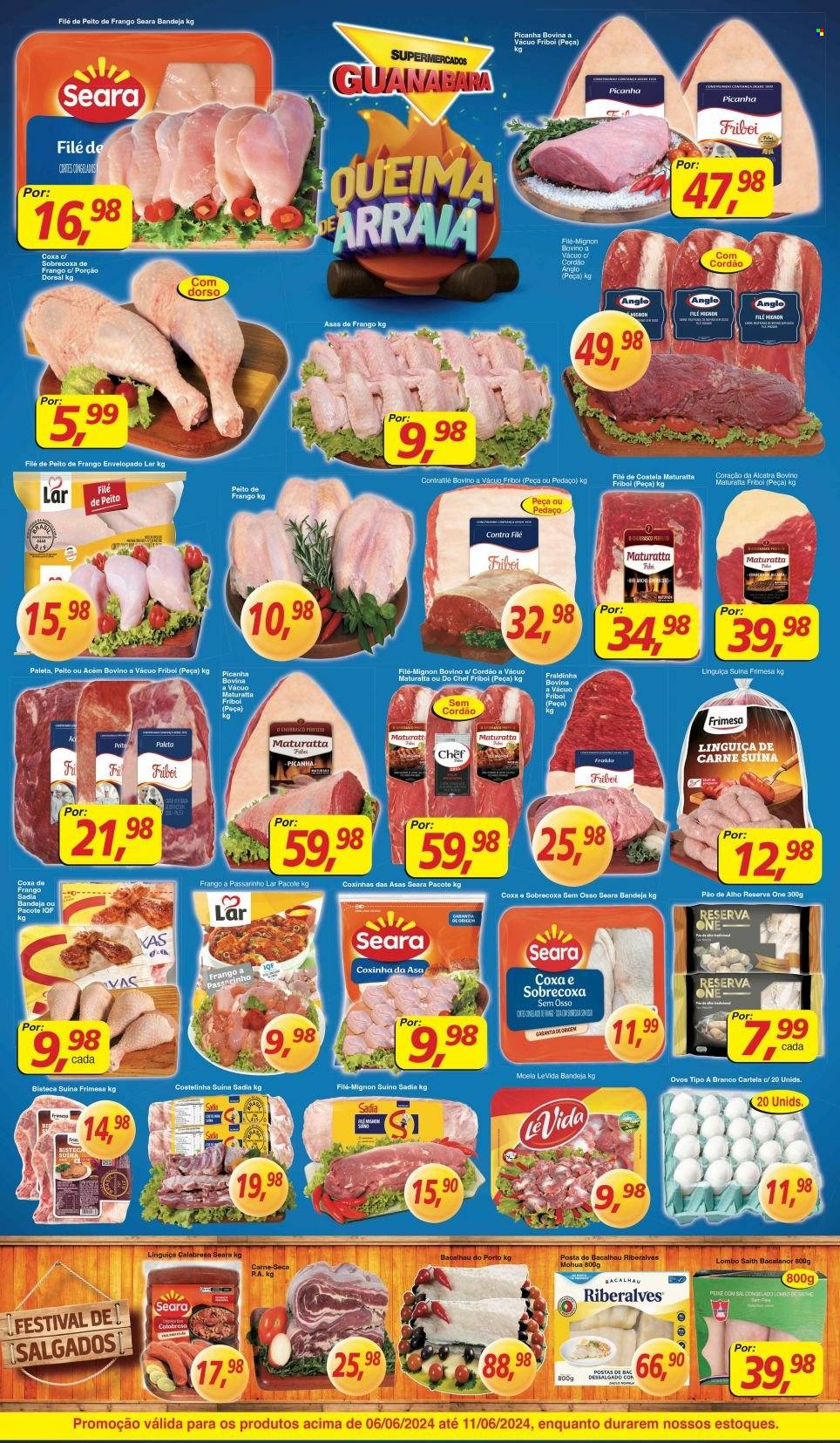 Folheto Supermercados Guanabara - 06/06/2024 - 11/06/2024. Página 9