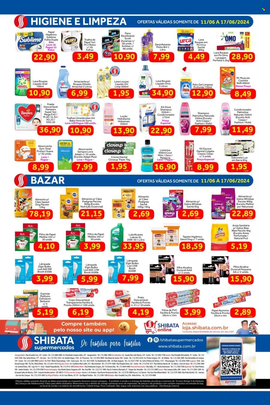 Folheto Shibata Supermercados - 11/06/2024 - 17/06/2024. Página 4