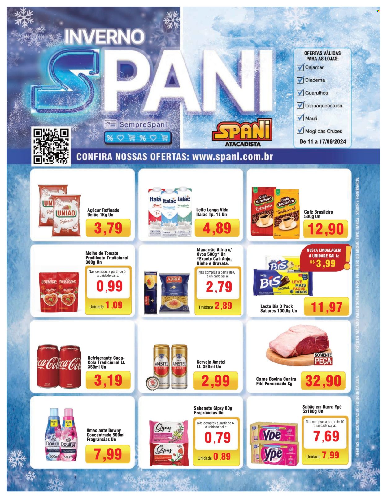 Folheto Spani Atacadista - 11/06/2024 - 17/06/2024. Página 1