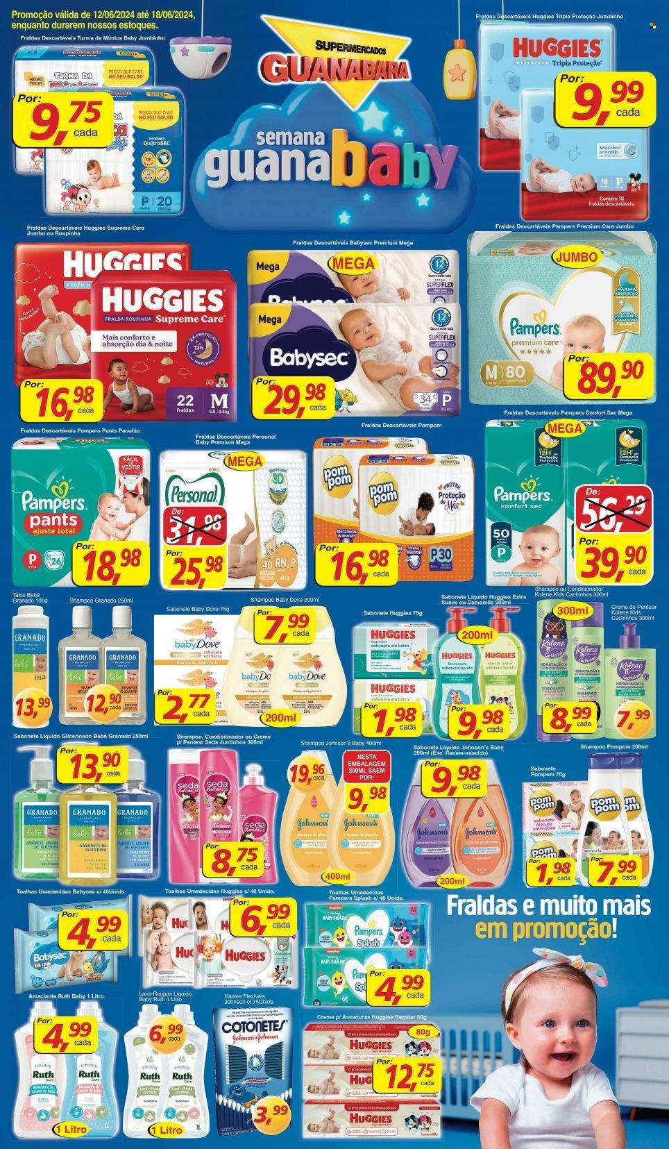 Folheto Supermercados Guanabara - 12/06/2024 - 18/06/2024. Página 1