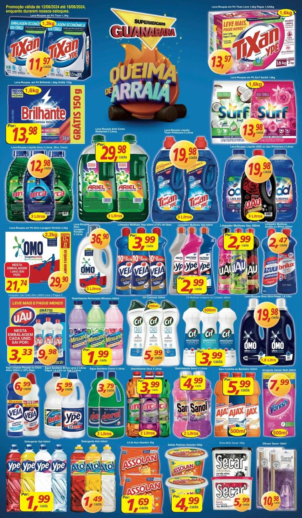 Folheto Supermercados Guanabara - 12/06/2024 - 18/06/2024. Página 6