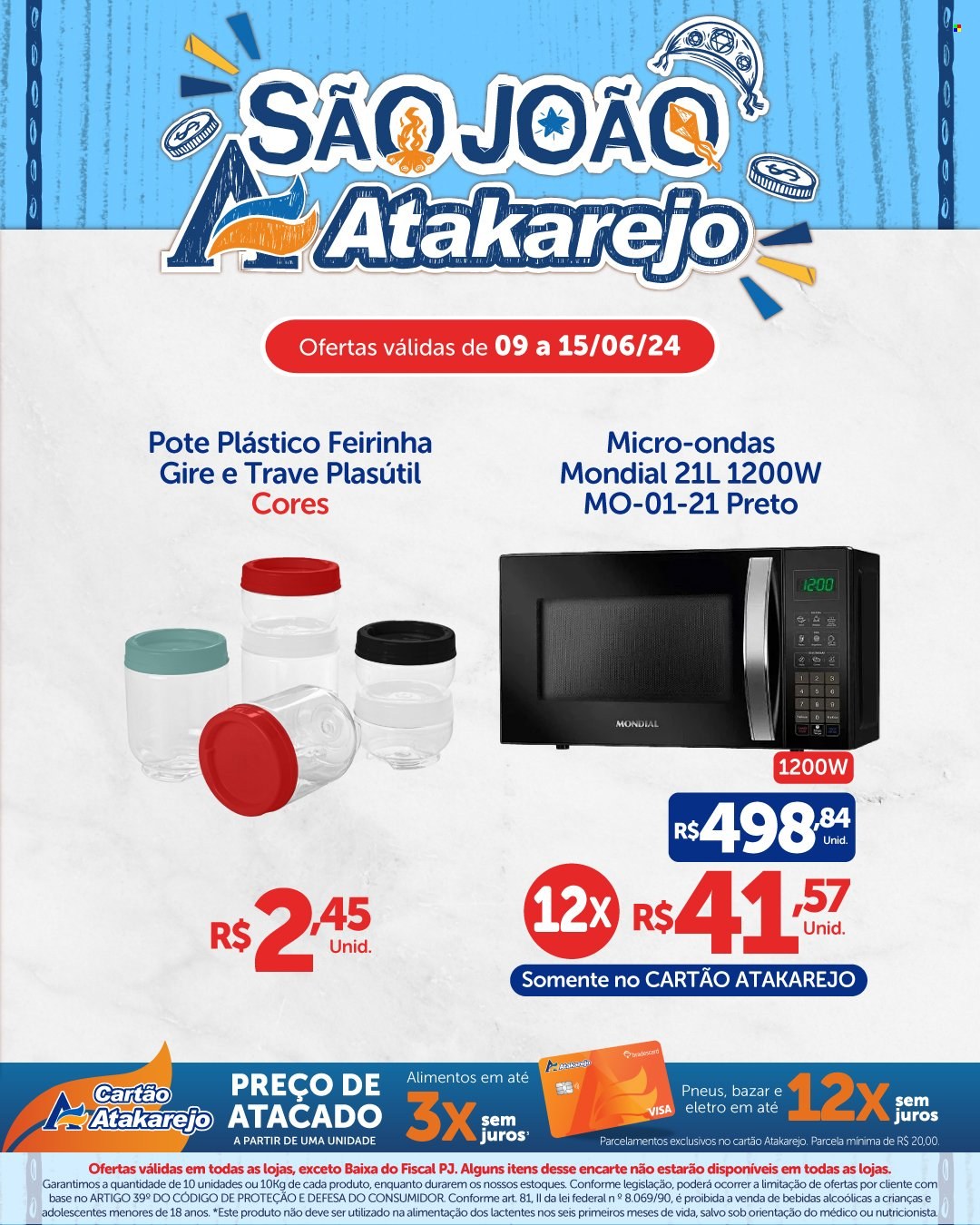 Folheto Atakadão Atakarejo - 09/06/2024 - 15/06/2024. Página 10