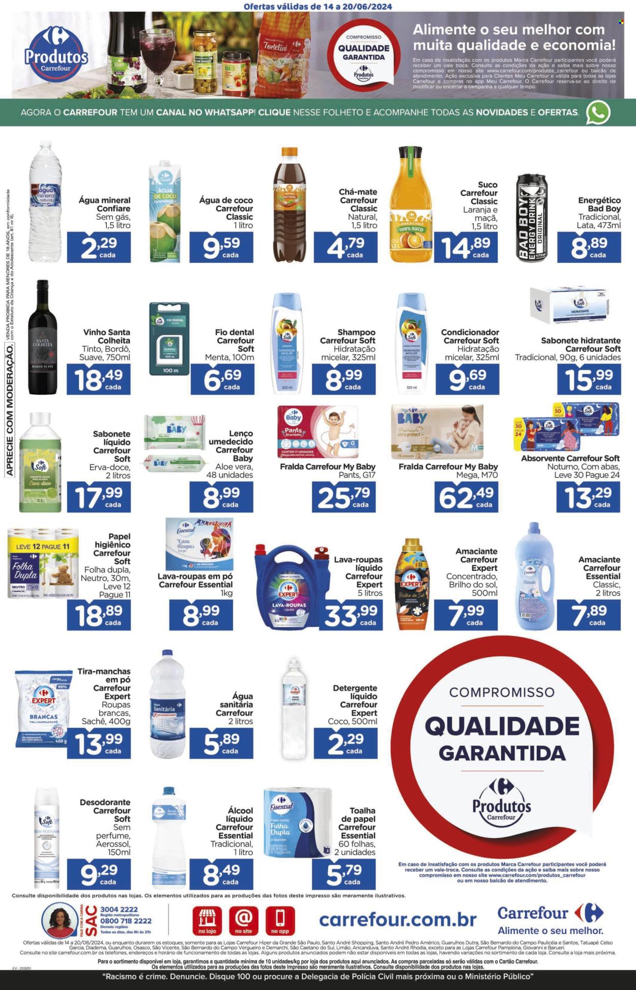 Folheto Carrefour Hiper - 14/06/2024 - 20/06/2024. Página 14