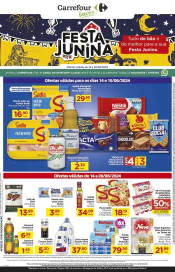 Folheto Carrefour Bairro - 14/06/2024 - 20/06/2024.