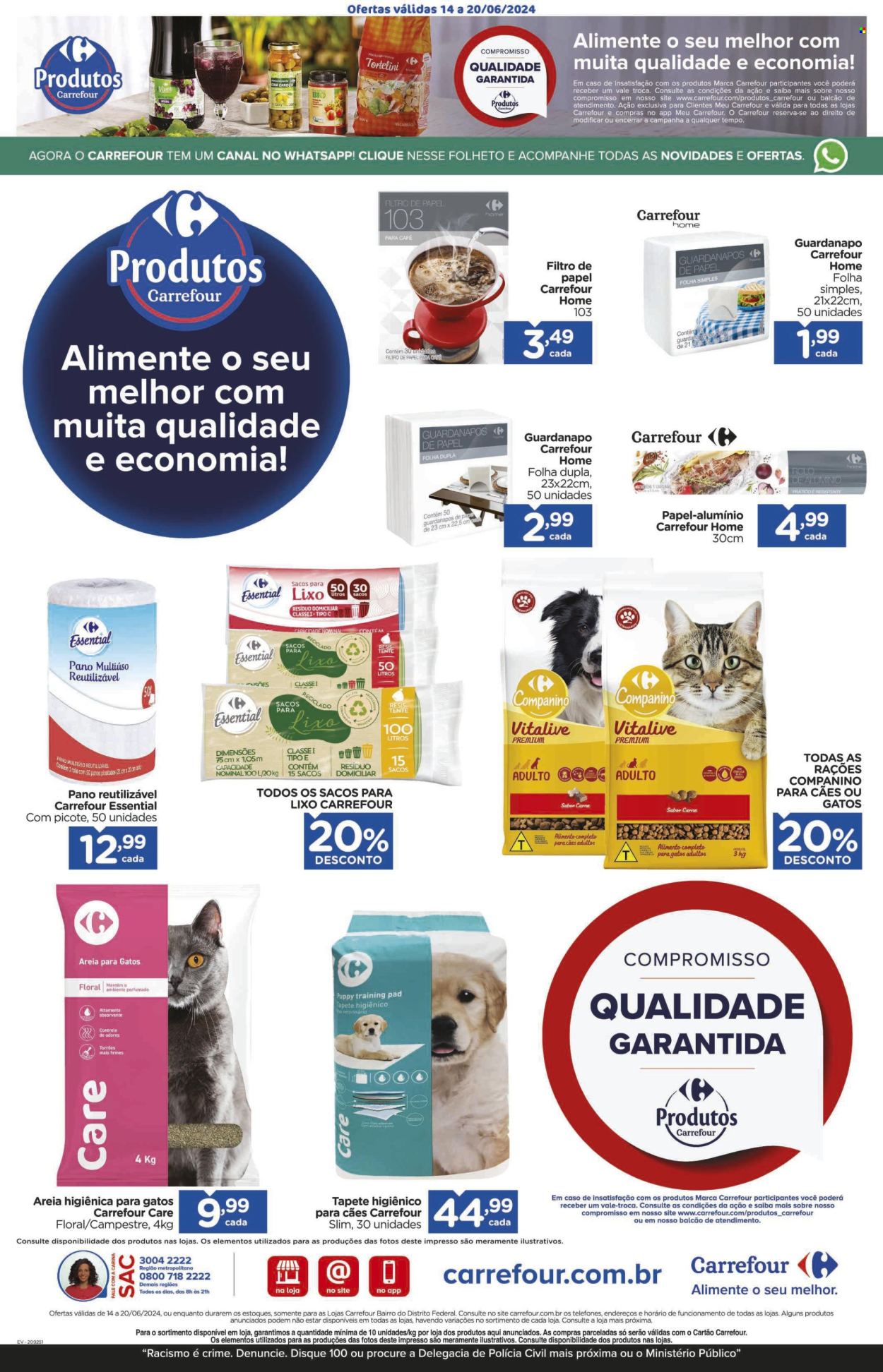 Folheto Carrefour Bairro - 14/06/2024 - 20/06/2024. Página 10