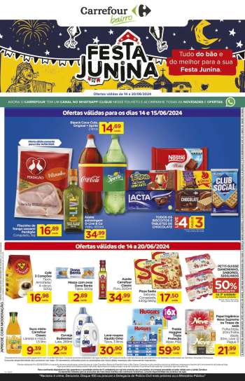 Folheto Carrefour Bairro - 14/06/2024 - 20/06/2024.