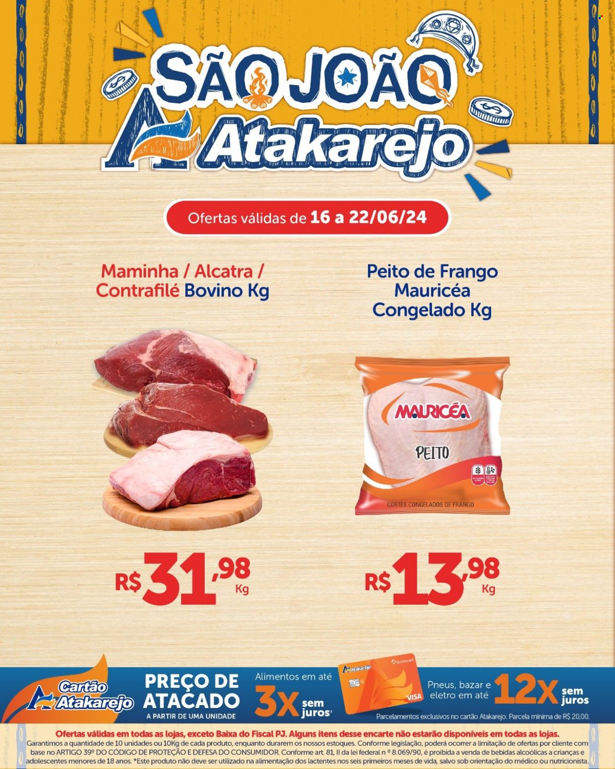 Folheto Atakadão Atakarejo - 16/06/2024 - 22/06/2024. Página 4