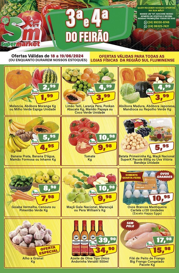 Folheto Rede Supermarket - 18/06/2024 - 19/06/2024. Página 1