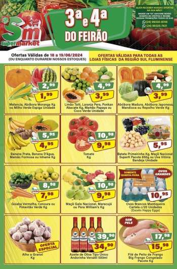 Folheto Rede Supermarket - 18/06/2024 - 19/06/2024.