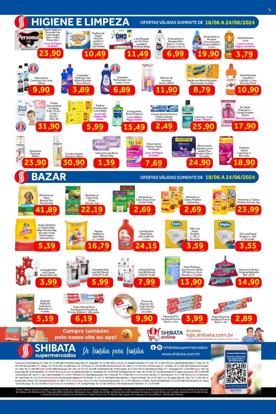 Folheto Shibata Supermercados - 18/06/2024 - 24/06/2024. Página 4
