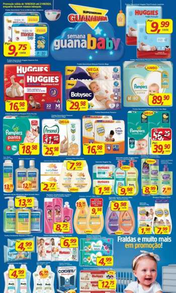 Folheto Supermercados Guanabara - 19/06/2024 - 21/06/2024.