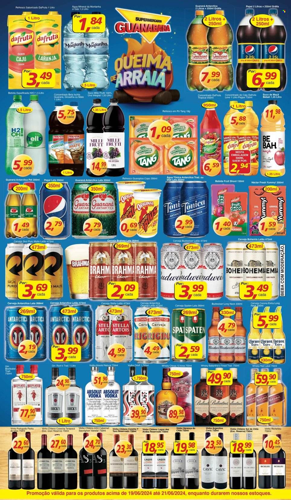 Folheto Supermercados Guanabara - 19/06/2024 - 21/06/2024. Página 7