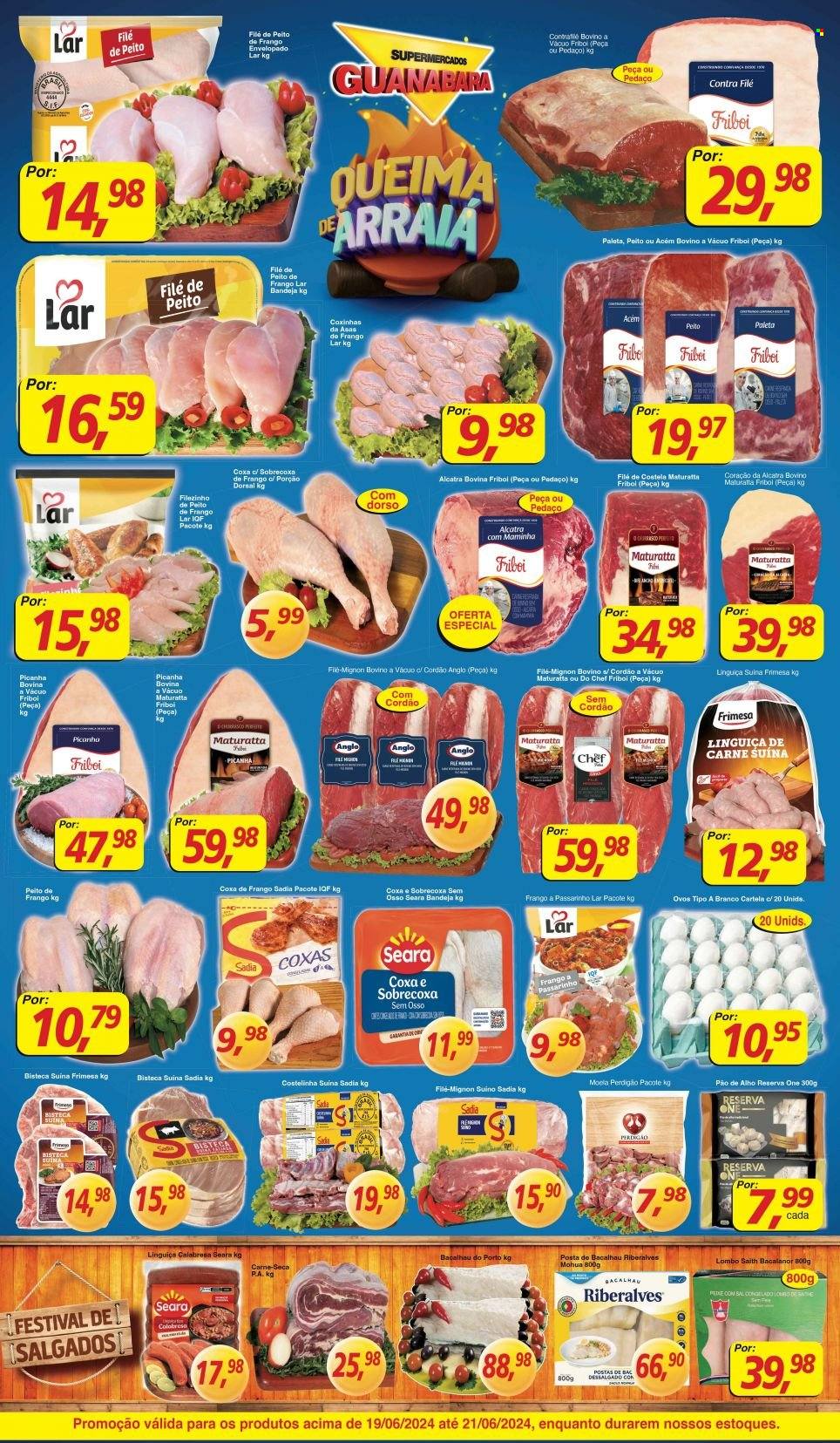 Folheto Supermercados Guanabara - 19/06/2024 - 21/06/2024. Página 9