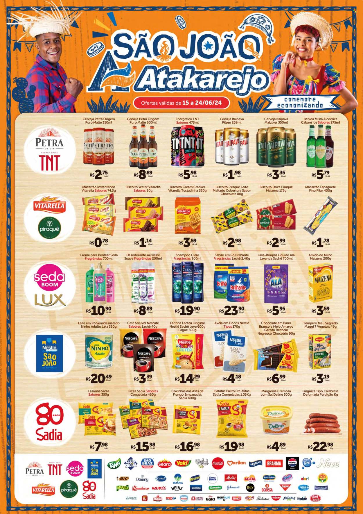 Folheto Atakadão Atakarejo - 15/06/2024 - 24/06/2024. Página 1