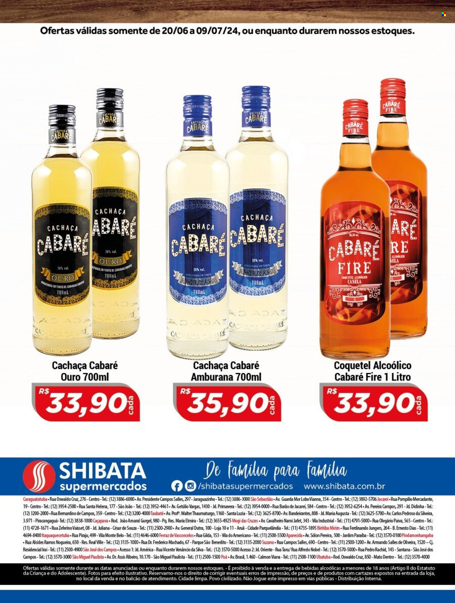 Folheto Shibata Supermercados - 20/06/2024 - 09/07/2024. Página 2