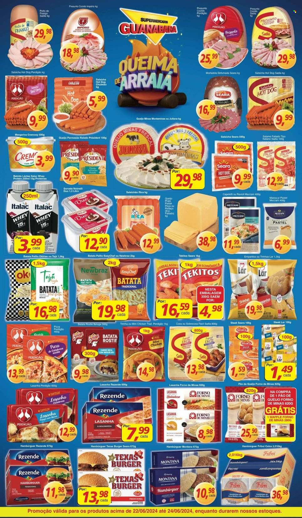 Folheto Supermercados Guanabara - 22/06/2024 - 24/06/2024. Página 4