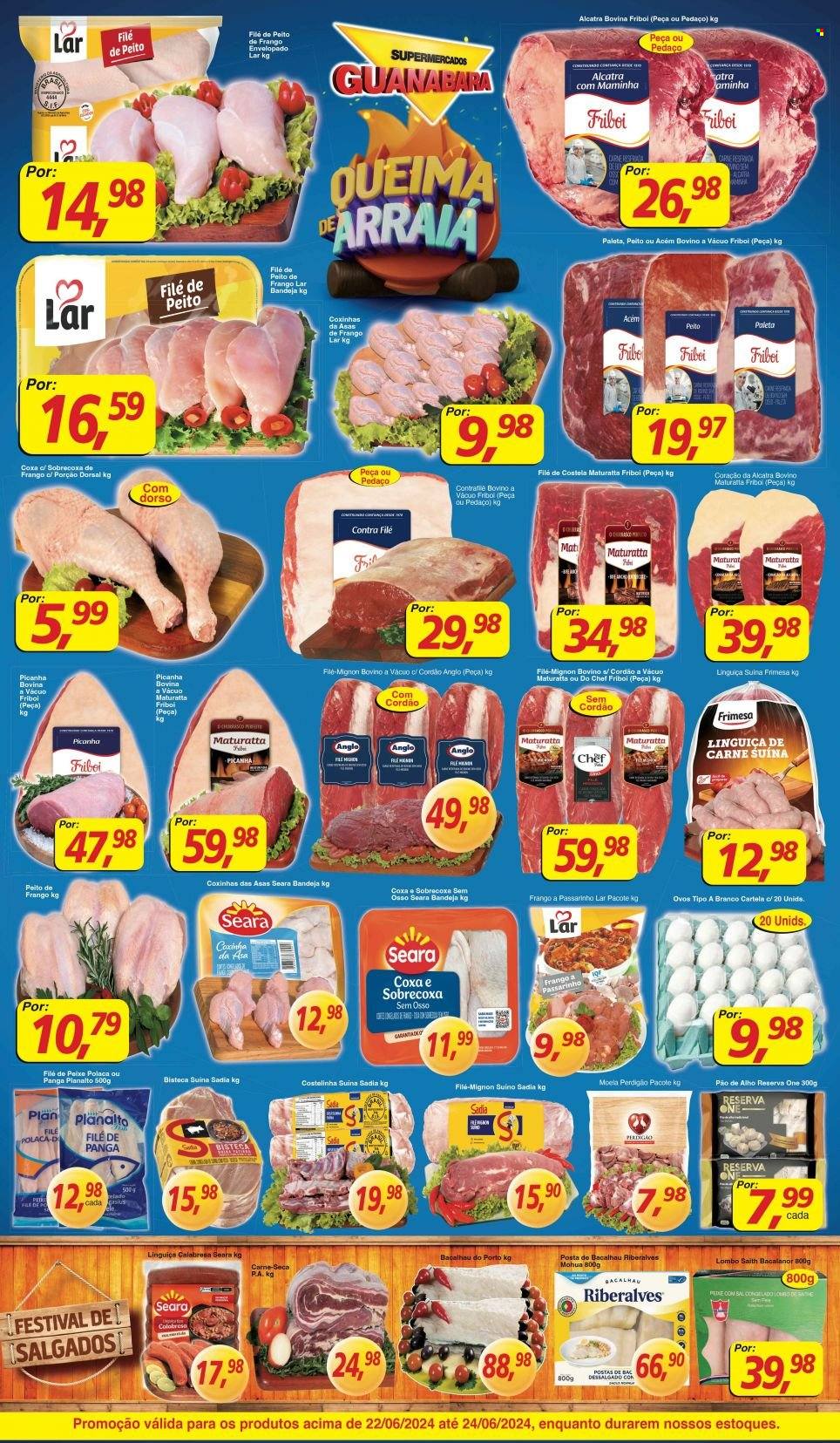Folheto Supermercados Guanabara - 22/06/2024 - 24/06/2024. Página 5