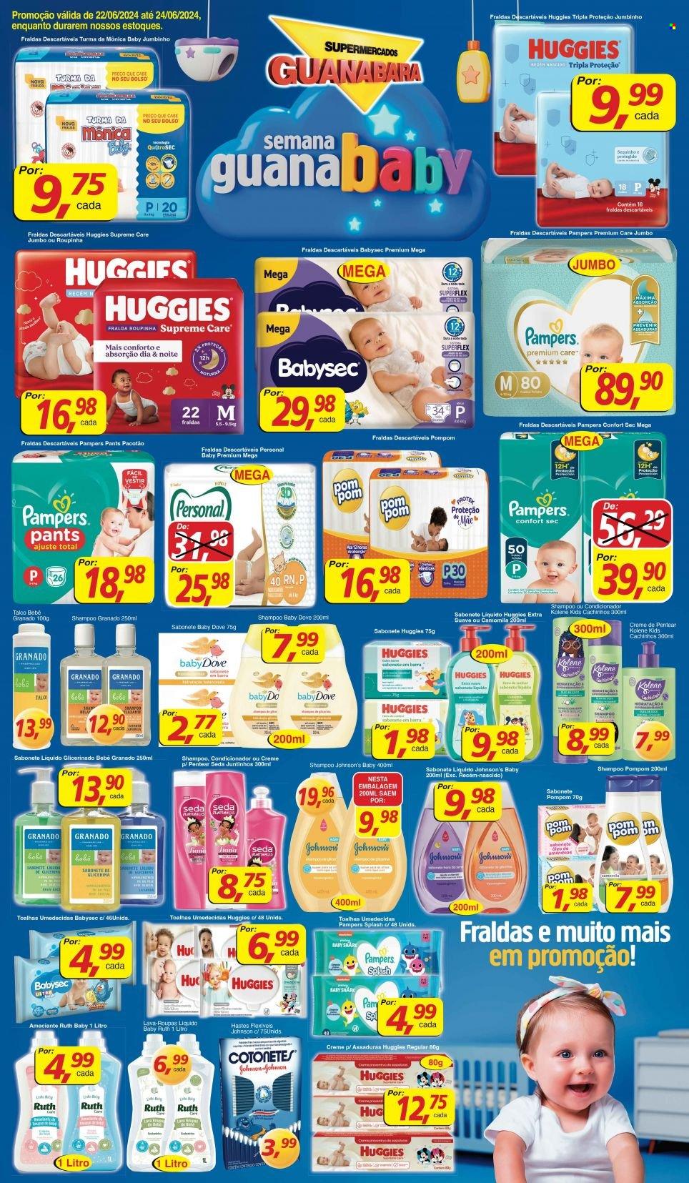 Folheto Supermercados Guanabara - 22/06/2024 - 24/06/2024. Página 12