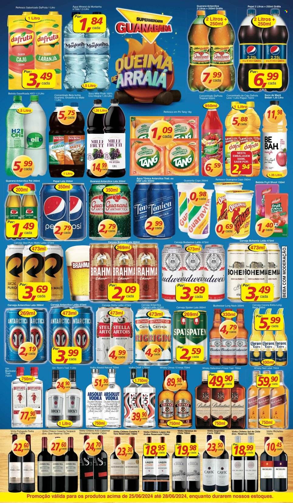 Folheto Supermercados Guanabara - 25/06/2024 - 28/06/2024. Página 6