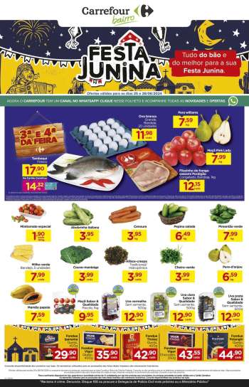 Folheto Carrefour Bairro - 25/06/2024 - 26/06/2024.