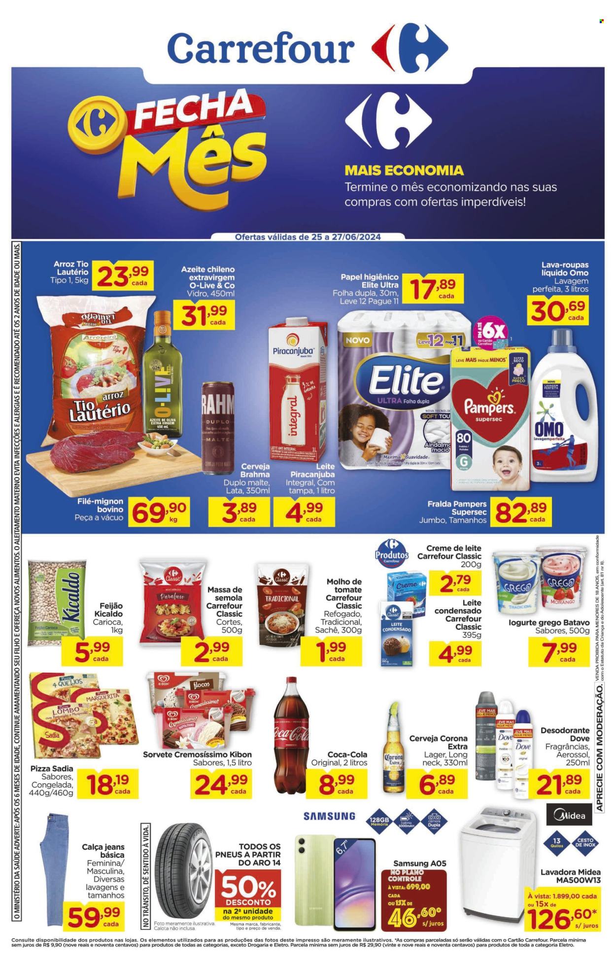 Folheto Carrefour Hiper - 25/06/2024 - 27/06/2024. Página 1