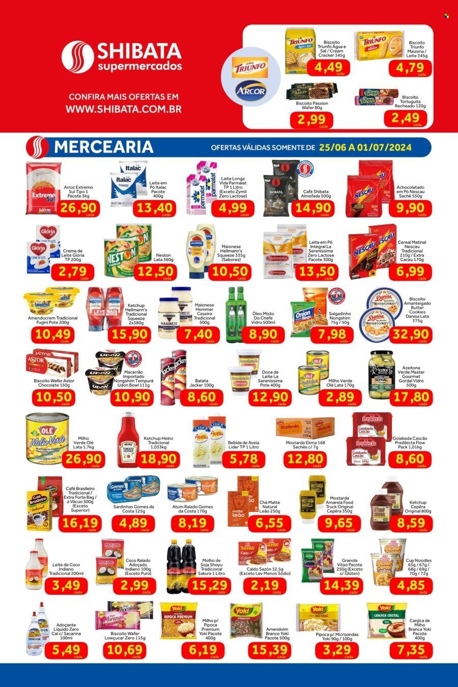 Folheto Shibata Supermercados - 25/06/2024 - 01/07/2024. Página 2